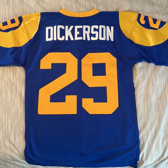 Eric Dickerson Los Angeles Rams Mitchell and Ness 1984 Replica Jersey - Picture 2 of 6